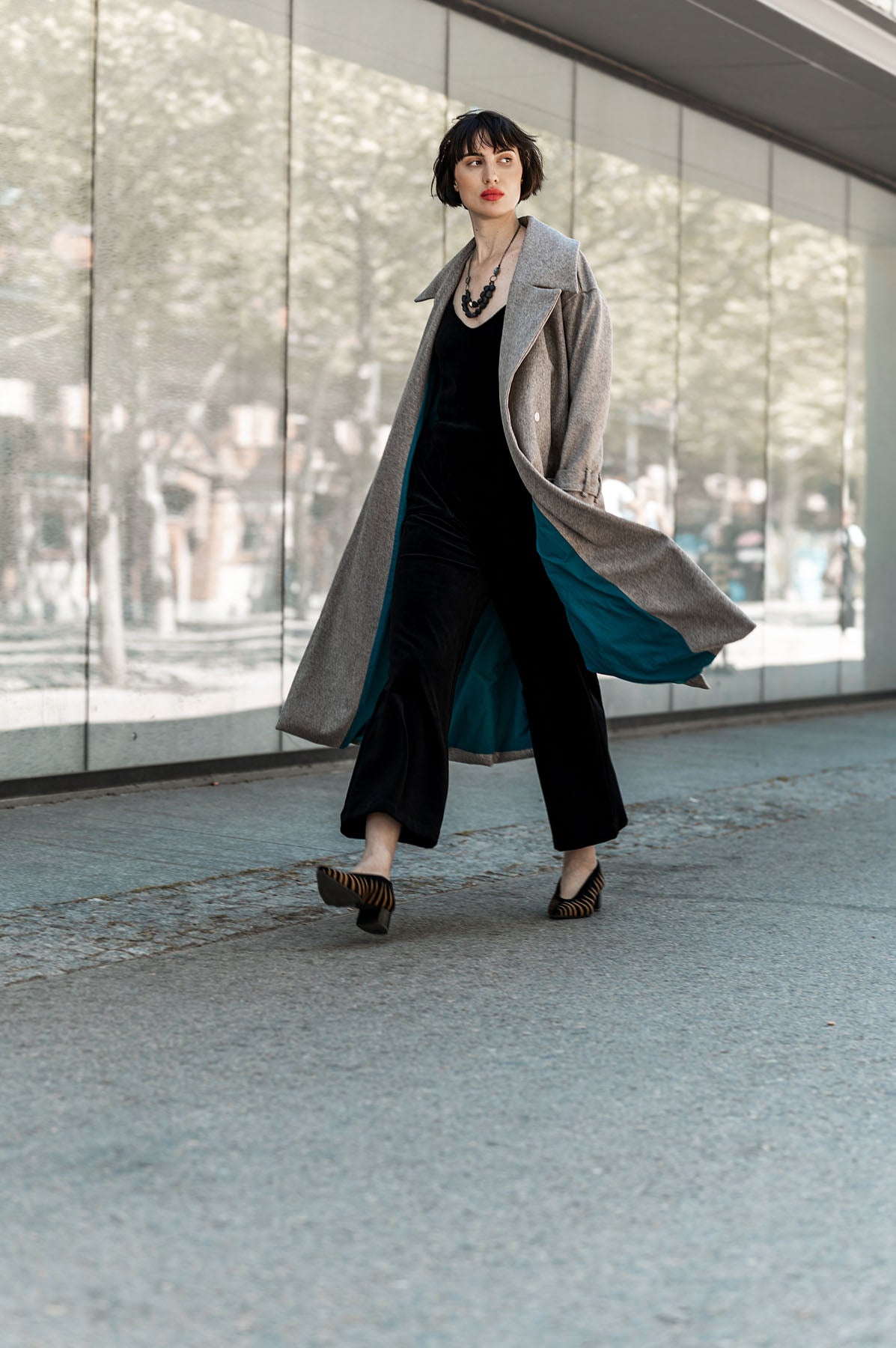 Onyx Coat - Grey