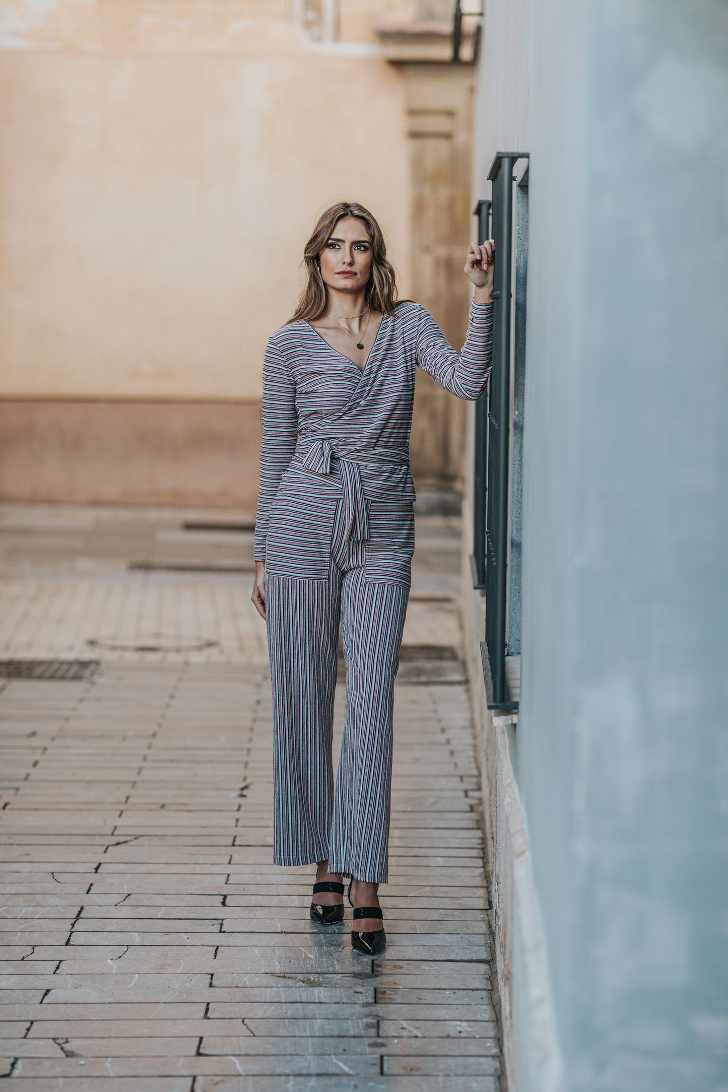 Tracey Clave Pant - Stripe