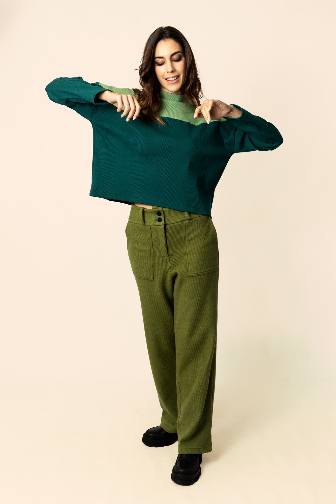 Turma trousers - Moss