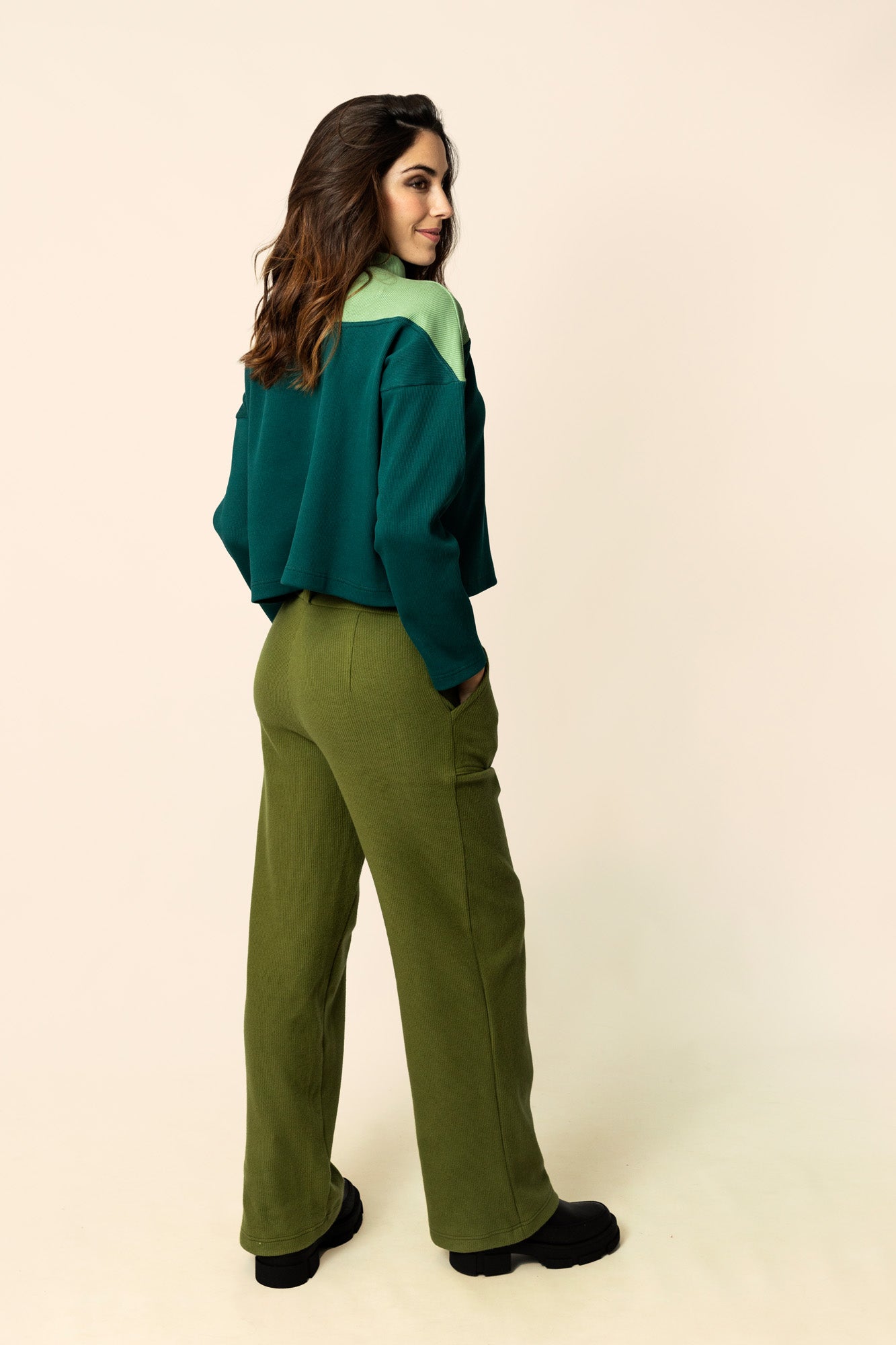 Turma trousers - Moss