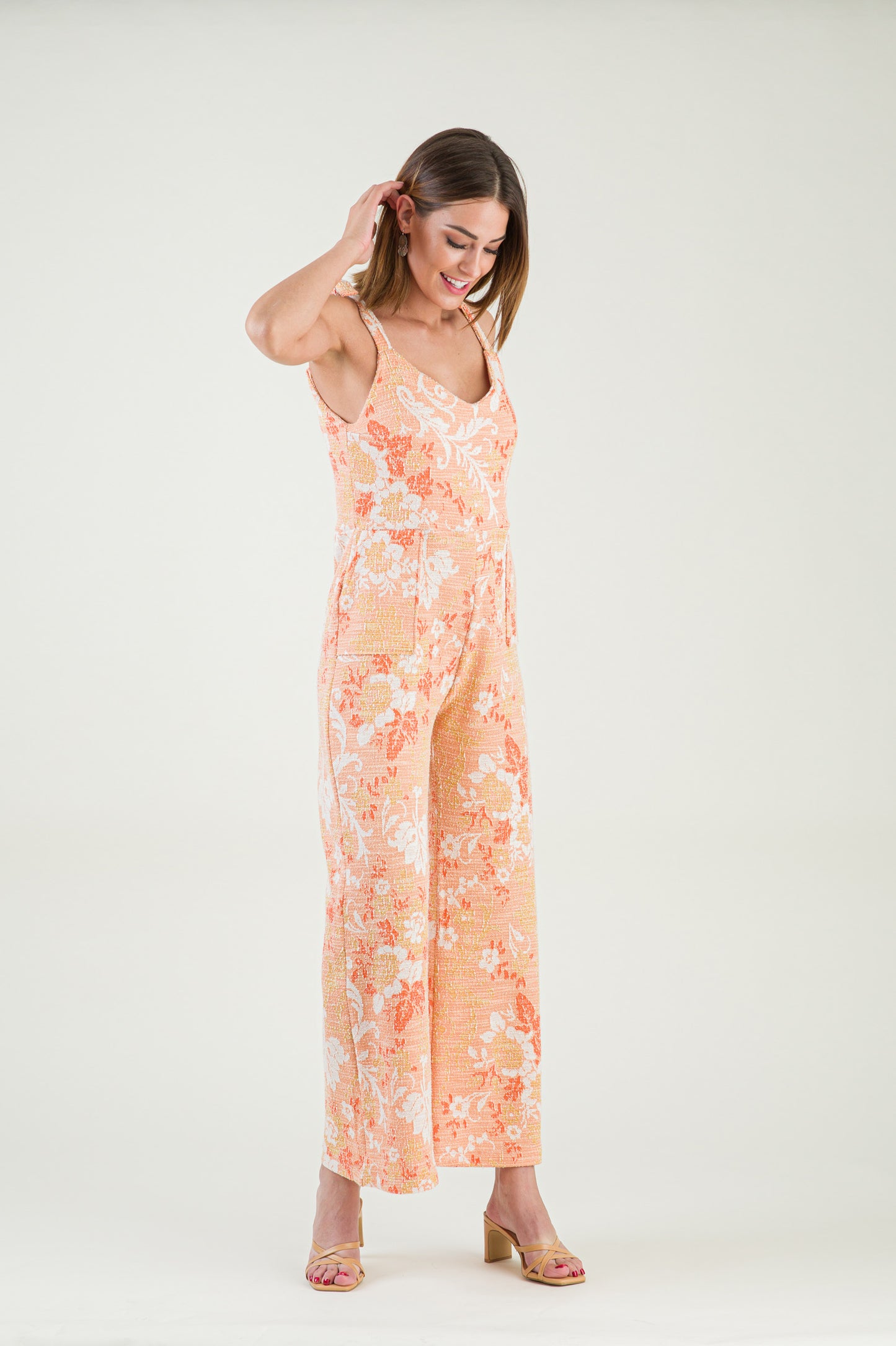 Baila Jumpsuit - Jacquard