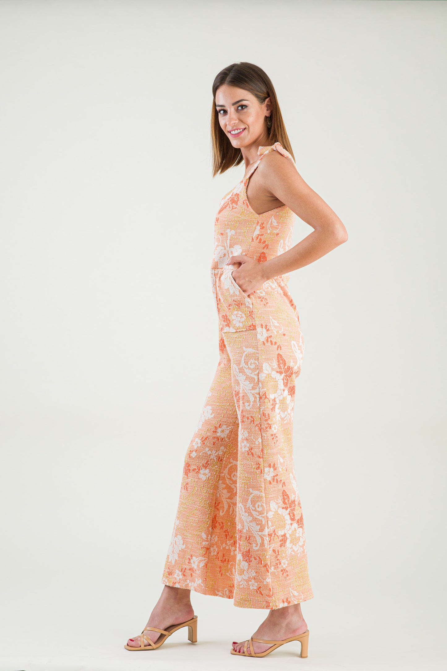 Baila Jumpsuit - Jacquard