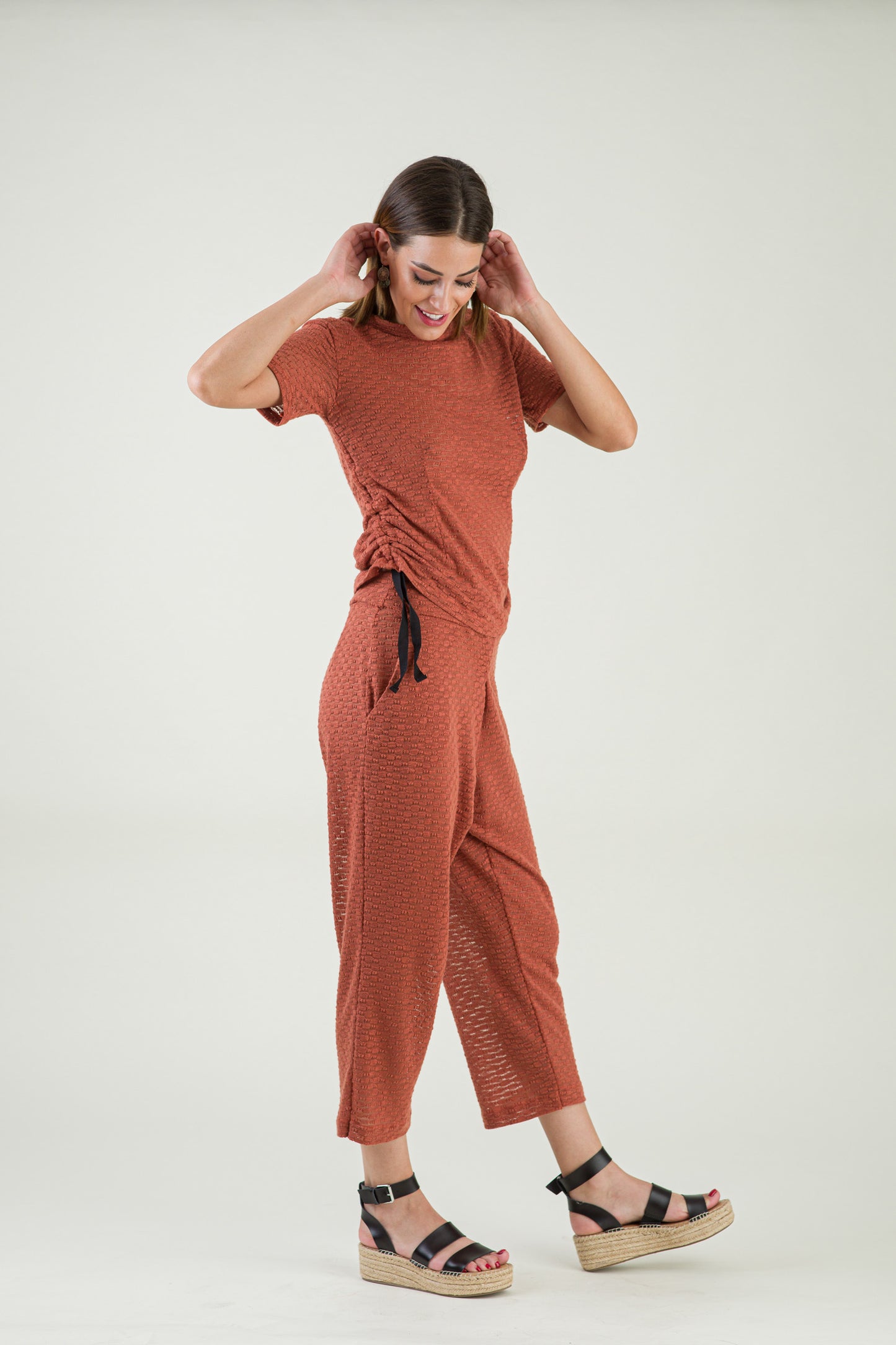 Pris T-shirt - Recycled Lace