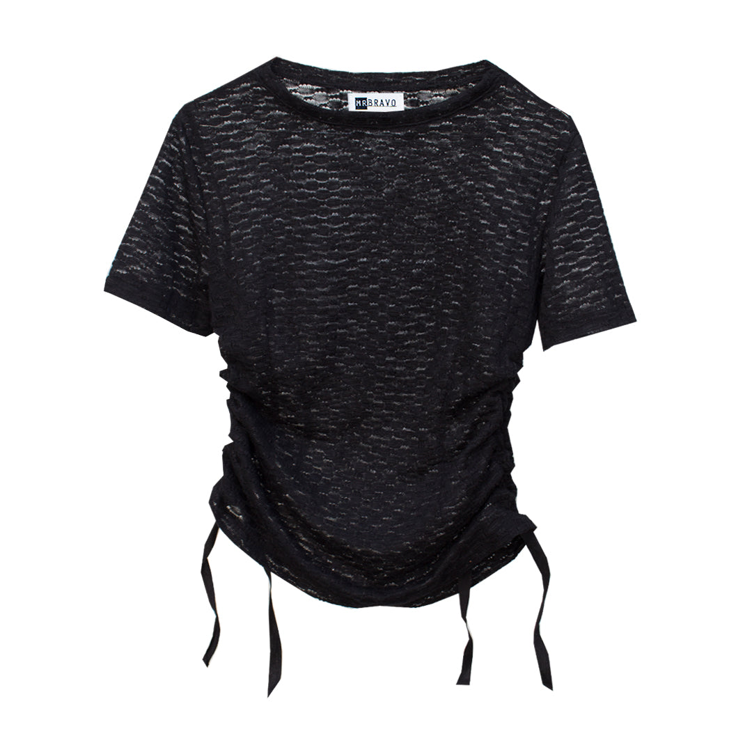 Pris T-shirt - Recycled Lace