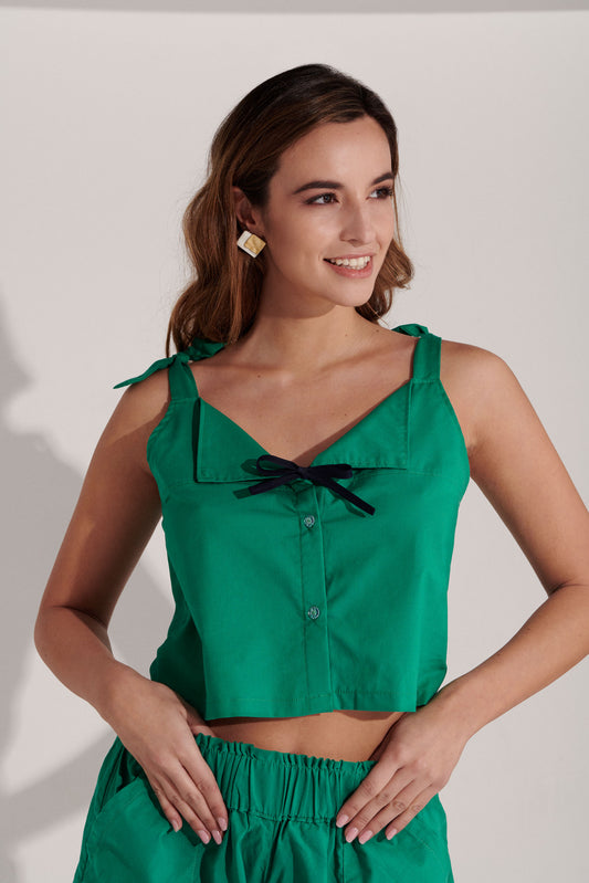Delphine Top Rayon - Clover
